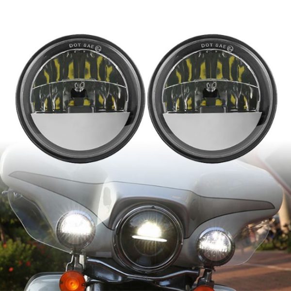 5 palce LED mlhové světlo pro Harley Road Glide Motocykl Mlhová lampa