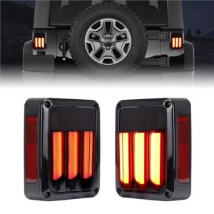 Morsun Osvětlení Zadní Lampa Pro Jeep JK 12v Brzda Otáčení Zpětné světlo