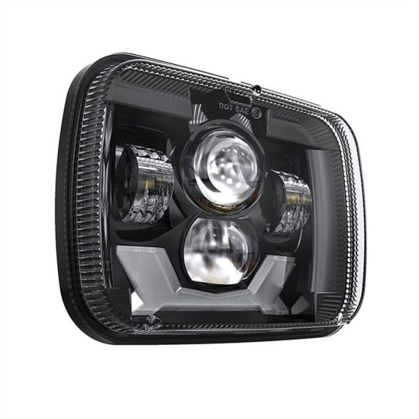 Nový styl 5 x 7 palců vedený světlometem pro světlomet Jeep Cherokee XJ se Speical DRL a směrovým signálem